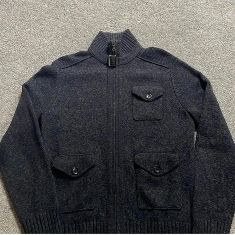 Banana-republic Men's Navy Jumper
